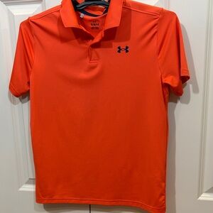 Under Armour Vibrant sherbet Orange Polo